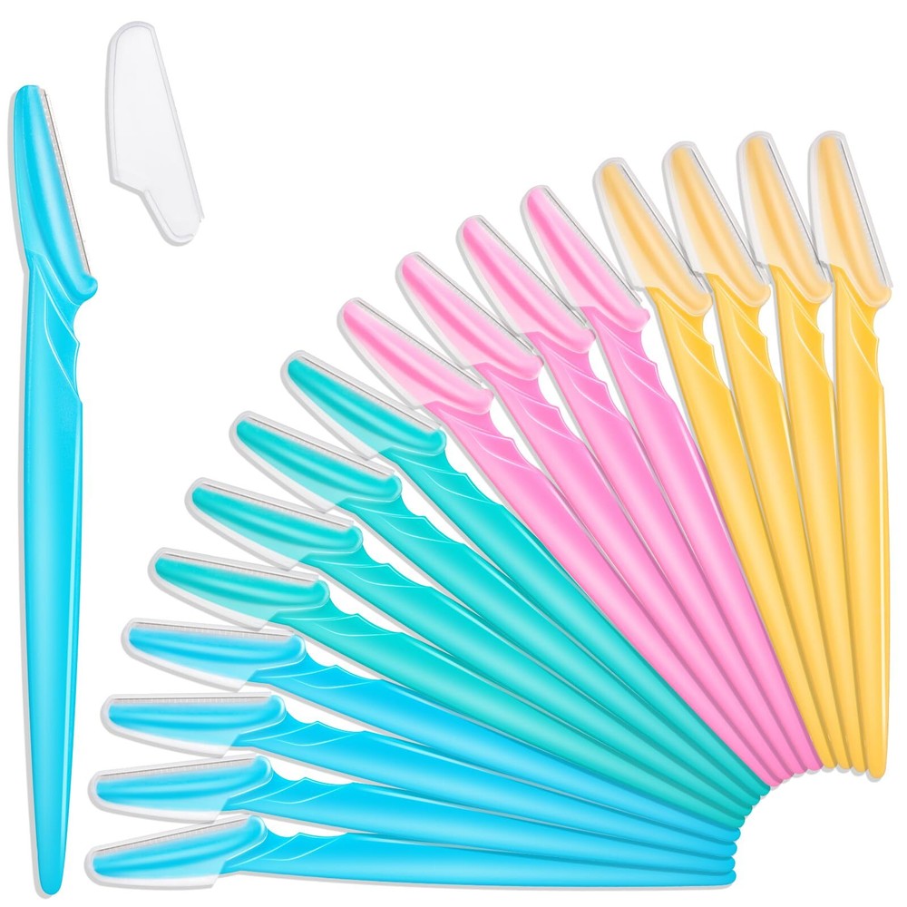 16PCS Eyebrow Razor, Face Razors for Women and Men, Facial and Eyebrow