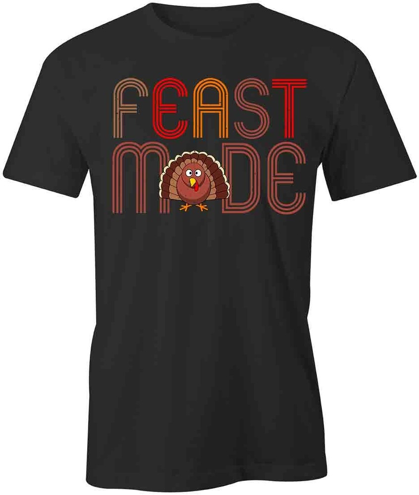 FEAST MODE TShirt Tee Short-Sleeved Cotton CLOTHING THANKSGIVING S1BCA321