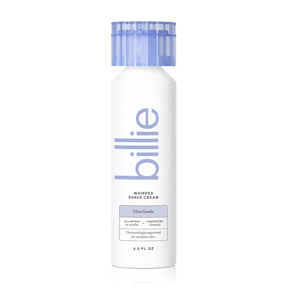 Fragrance-Free Whipped Shave Cream for Ultra Gentle Dermatologist-Approved Protection