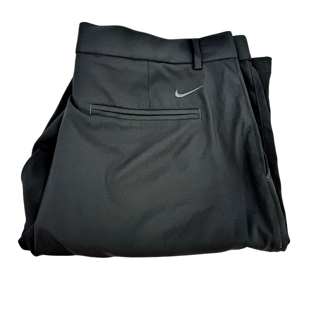 Nike Golf Pants Mens 34x32 (35x32 ACTUAL) Dark Gray Dri Fit Activewear