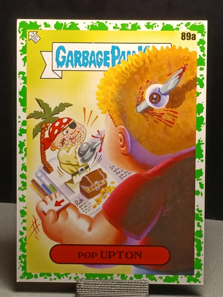 2022 GPK Book Worms Booger Green #89a Pop Upton Card