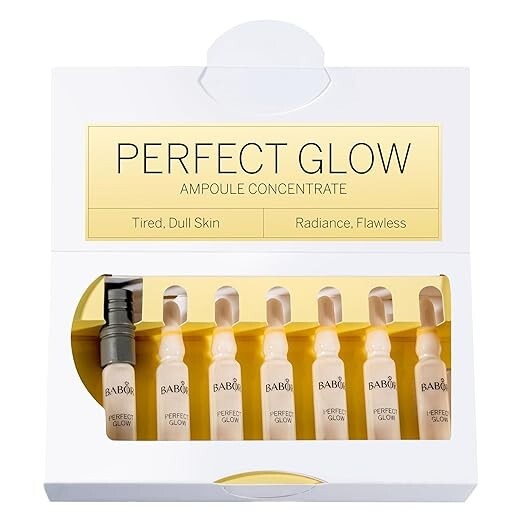 BABOR Perfect Glow Ampoule Concentrates Radiance Flawless 7X 2ml / 0.06oz each