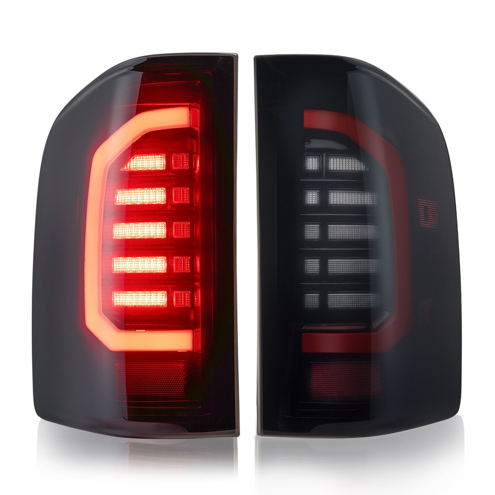 2007-2013 Chevy Silverado LED Smoke Tail Light Rear Lamp Upgrade