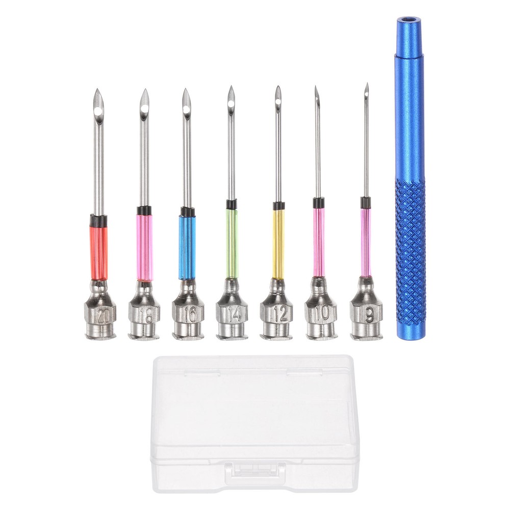 Handle Punch Needle Adjustable Punch Needle 0.9/1.0/1.2/1.4/1.6/1.8/2.0mm