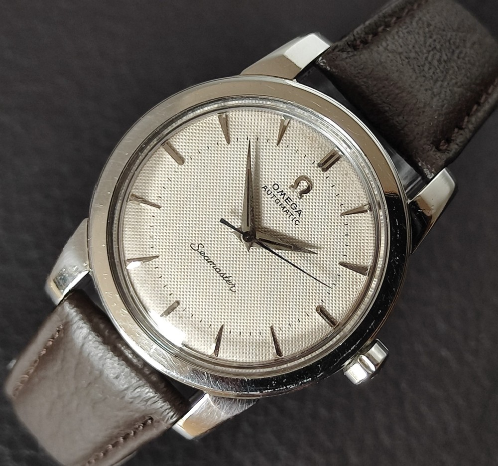 1950s Vintage Omega Seamaster 17J Automatic Bumper Honeycomb Ref 354 C2577-12SC