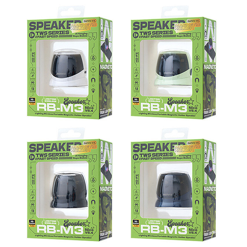 Portable Magnetic Bluetooth Speaker with Stand for Desktop Use