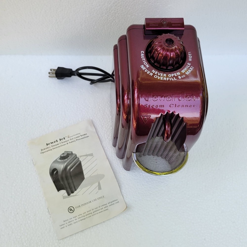 Jewel Jet JET-101 Compact Personal Jewelry Steam Cleaner Machine Tested