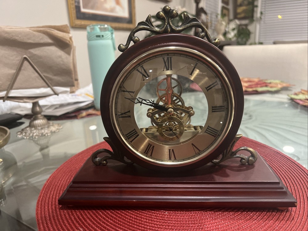 JC Penny Chris Madden Earlham Mantle Clock - Clean.works