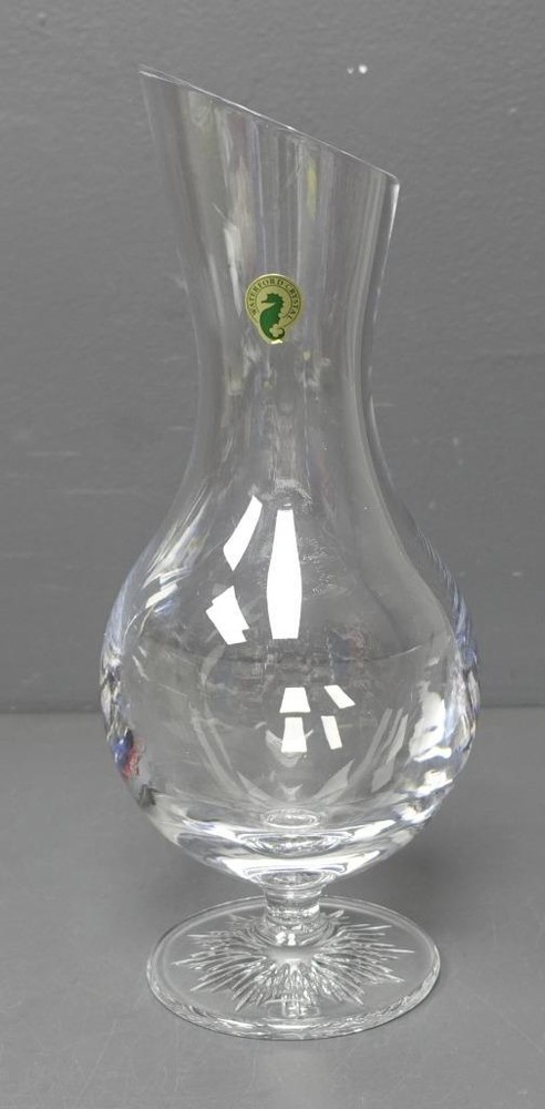 Waterford Crystal Clear Light 154049 Footed Glass Carafe 11.5 Inches Tall New