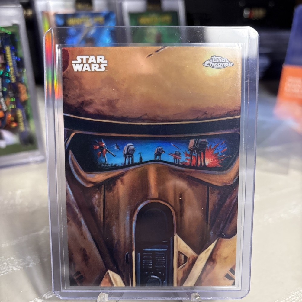 2025 Topps Chrome Star Wars Showdown On Scarif Reflections SSP Case Hit 🔥🔥