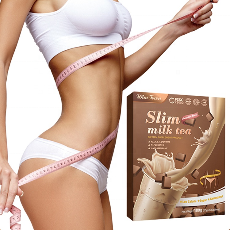 Slimming Milk Tea Chocolate Flavor Weight Loss Protein Powder 100g Supplement