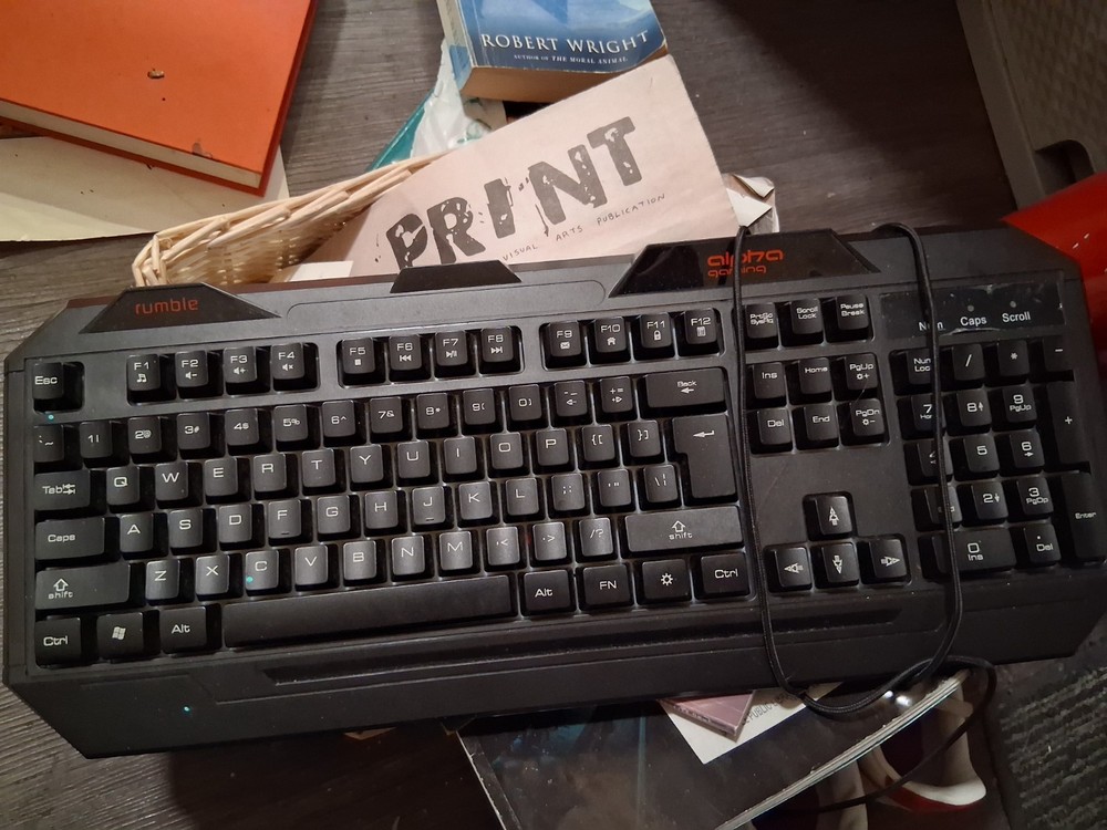 High-Performance Alpha Gaming Keyboard and Mouse Combo for Gamers