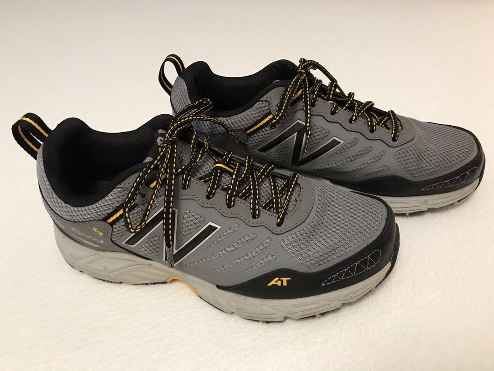 New Balance 573 Sneakers All Terrain Mens 10 US 4E Running MTE573M3 Gray Black