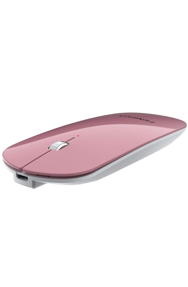 FENIFOX Ultra-Thin Rechargeable Bluetooth Mouse Mini Wireless Portable for Laptop & PC