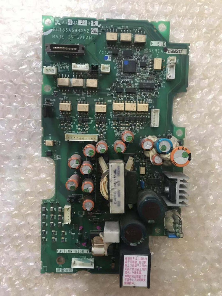 1PC Used Mitsubishi inverter power supply board A74MA22BR BC186A694G52