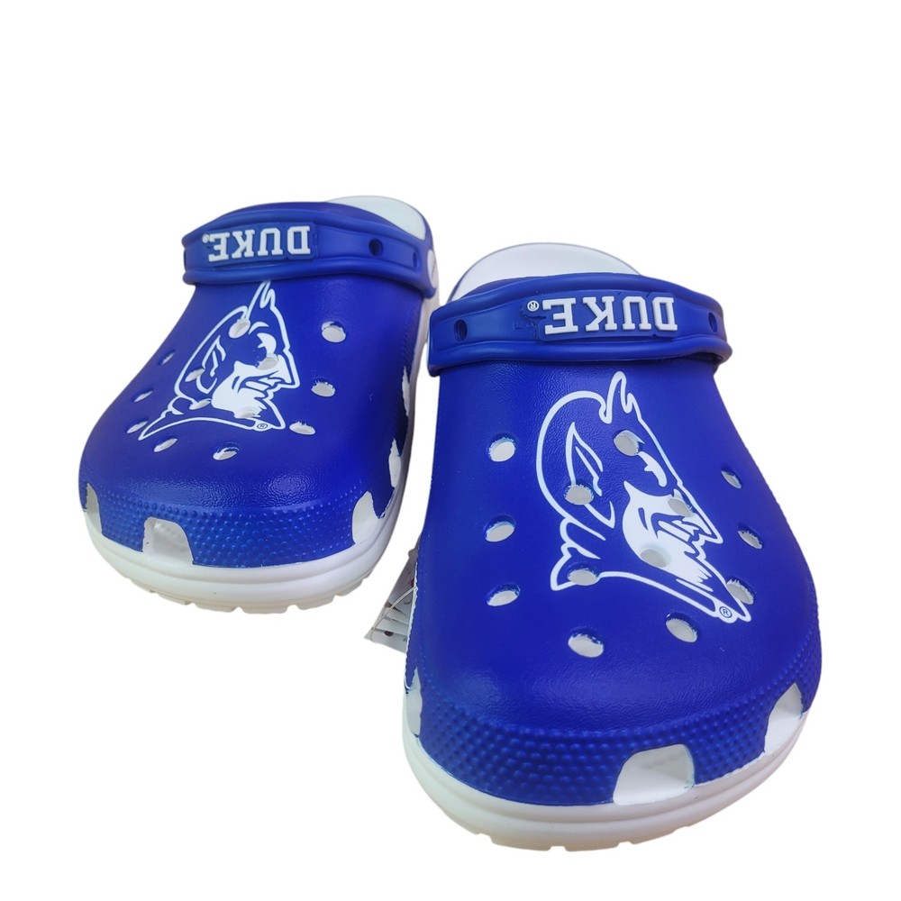 Crocs Duke University Classic Clogs Size Men's 8 Womens 10 (New In Original Bag)