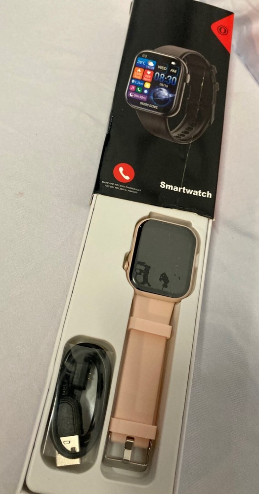 G20 Pink 2.01 Smart Watch for Women with Fitness Sleep Tracker - Damaged Box