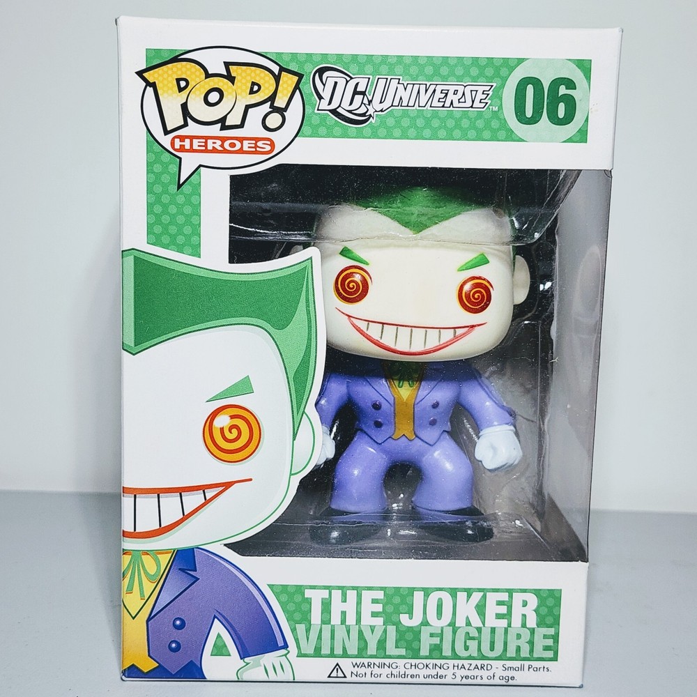 Funko Pop Heroes: DC Universe - The Joker #06 w/ Protector
