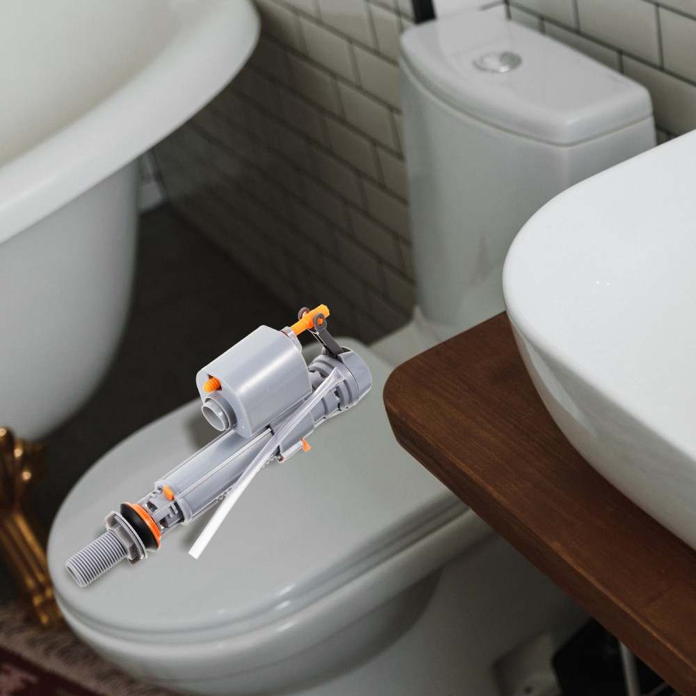 2-Piece Toilet Tank Water Valve Flush Repair Kit