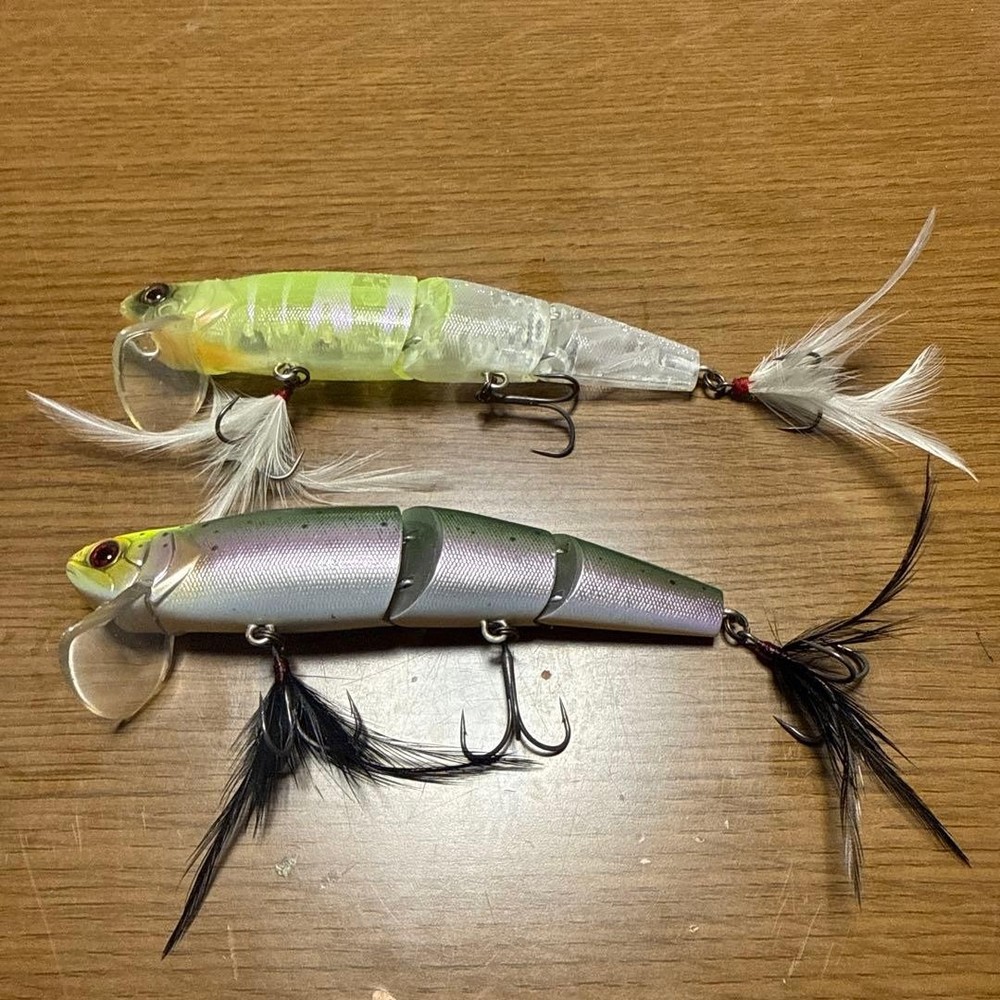 JACKALL Kawashima Mikey Set of 2 Hard Baits Skeleton Chart Miemasu Fishing Lures