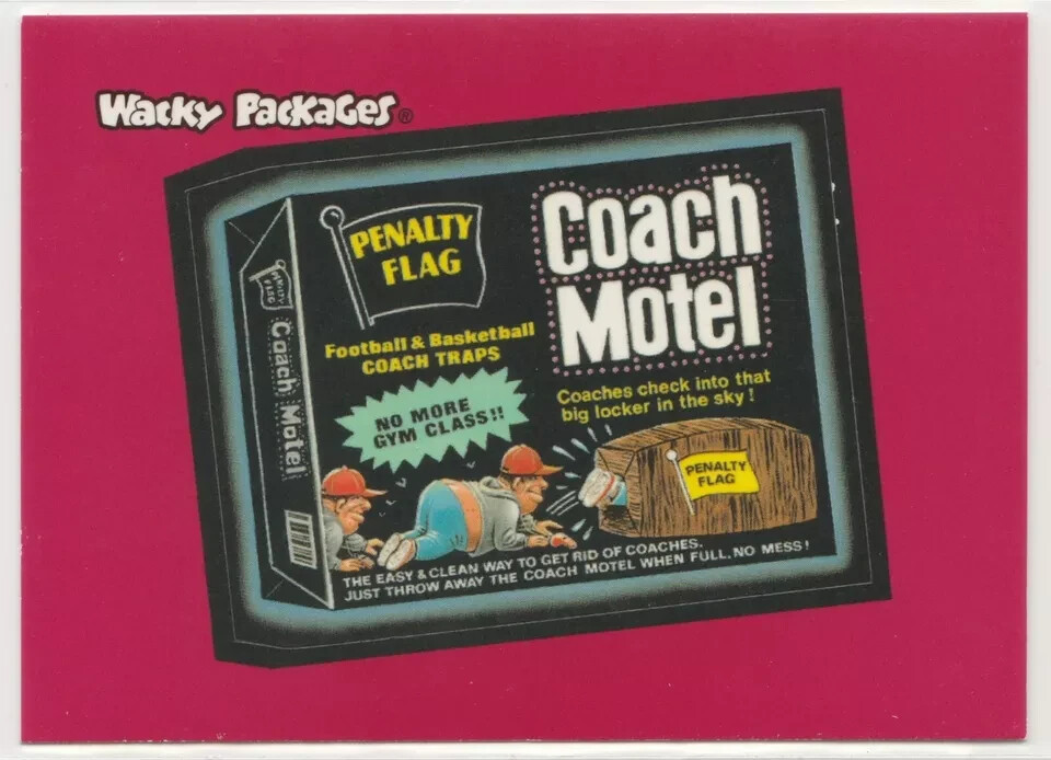 Coach Motel #3 Wacky Packages GPK 2004 All-New Series 2 Promo Card