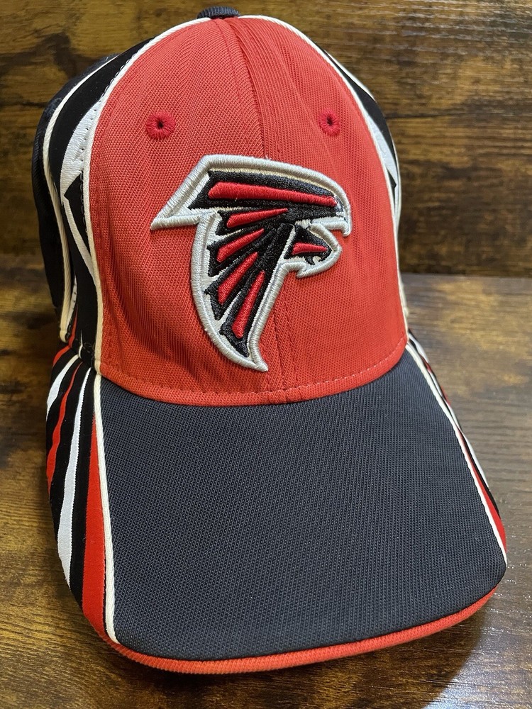 ATLANTA FALCONS HAT Red+Black,NFL EQUIPMENT. Clean, One Size Fits Most.