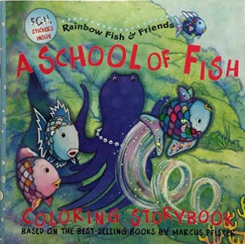 Rainbow Fish: A School of Fish - Paperback, by On Books by - Acceptable u