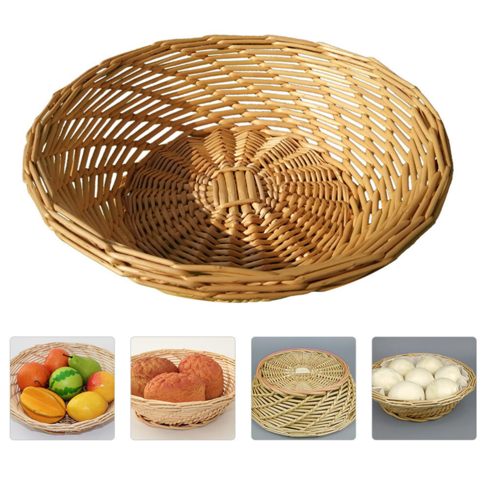 Seagrass Woven Candy Bread Basket Hamper for Storage and Gifting