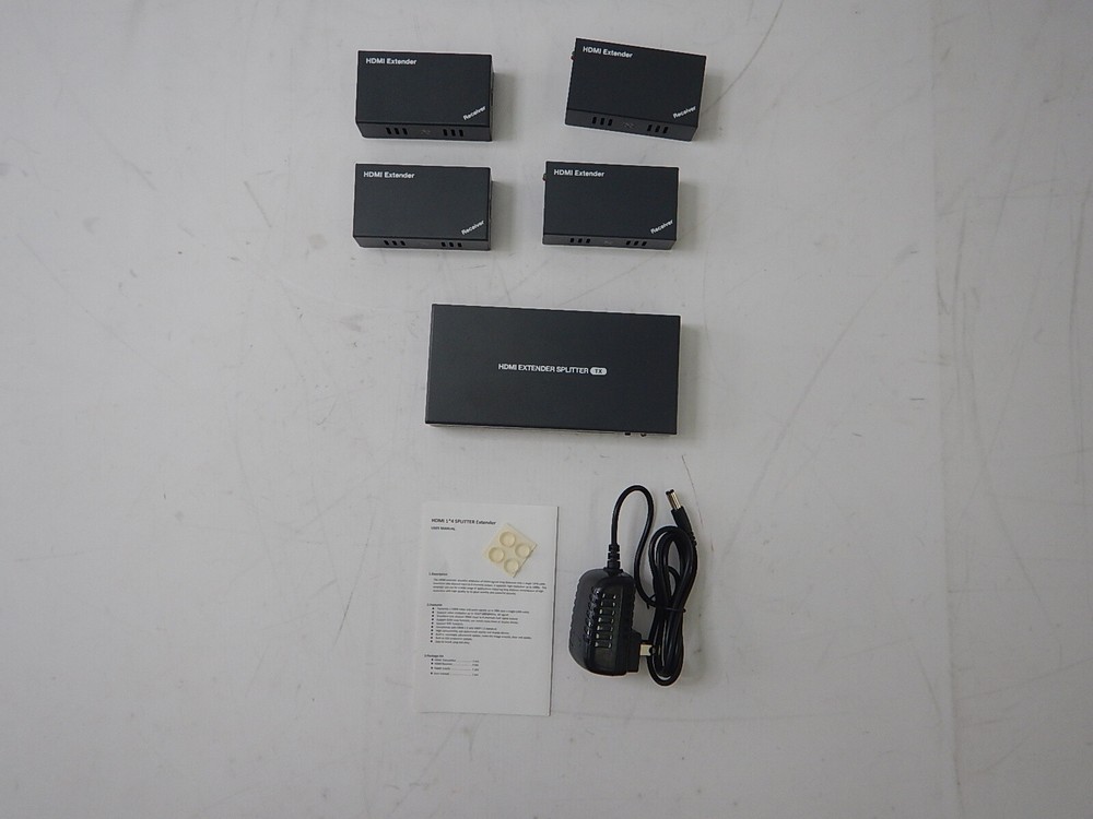 PWAYTEK HTS010X - HDMI Extender Splitter, 1x4 1080P 164'