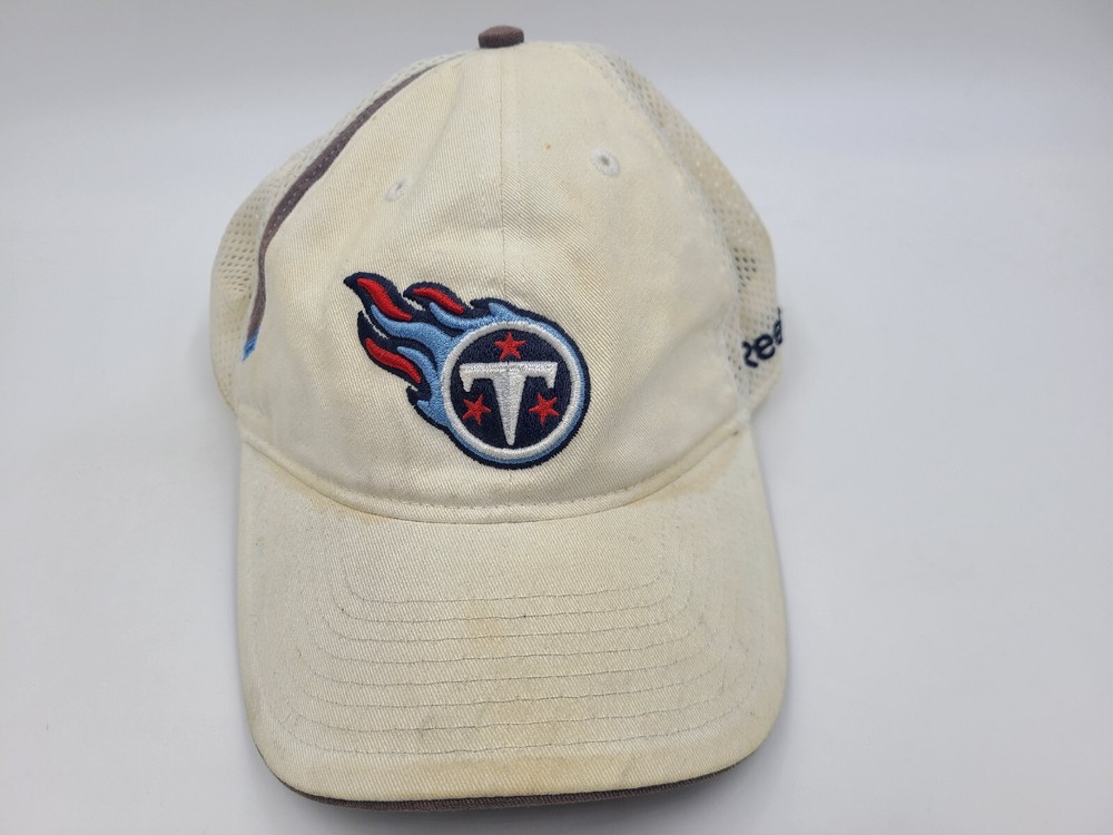 Tennessee Titans Reebok Distressed Mesh Adjustable NFL Trucker Cap