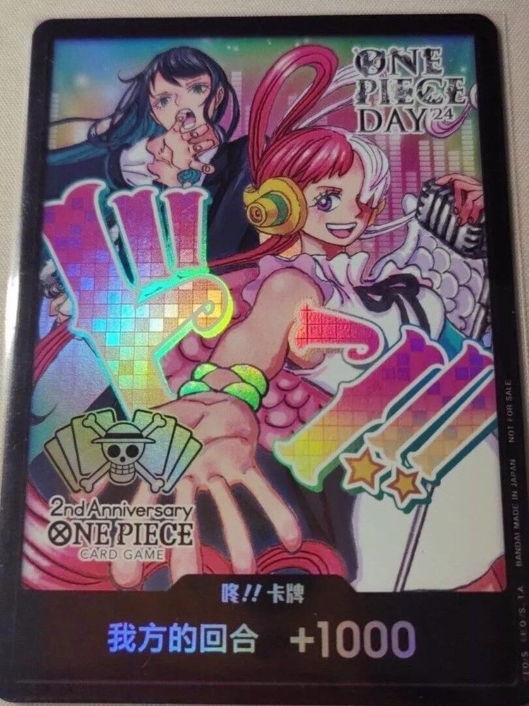 One Piece Chinese Card Game 2nd Anniversary Uta DON !! Card