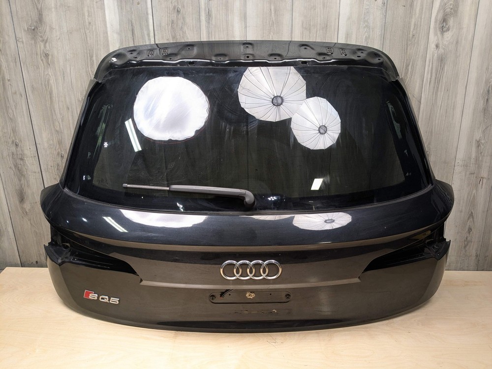 18-20 OEM AUDI Q5 SQ5 Rear Tailgate Liftgate Trunk Lid Black w/ Glass