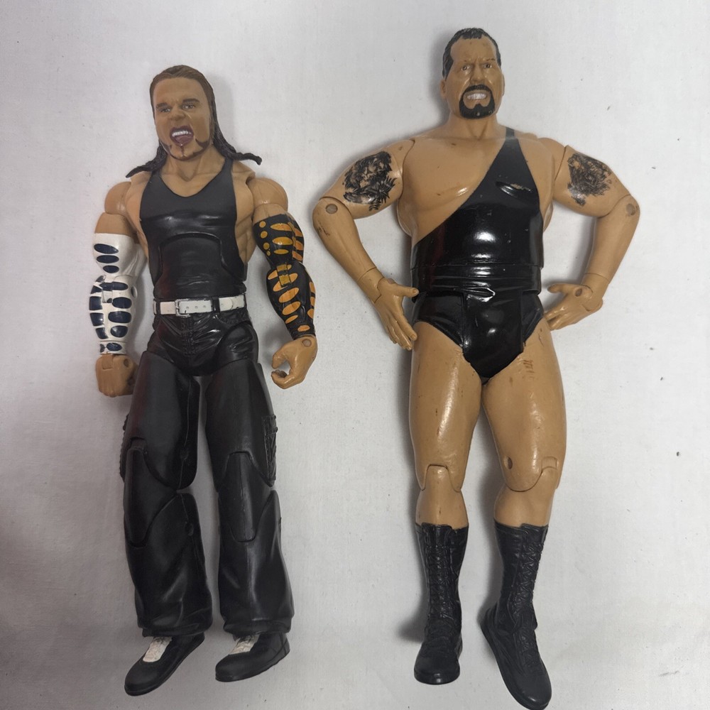 2005 WWE Wrestling Ruthless Aggression & JEFF HARDY Deluxe Aggression Figures