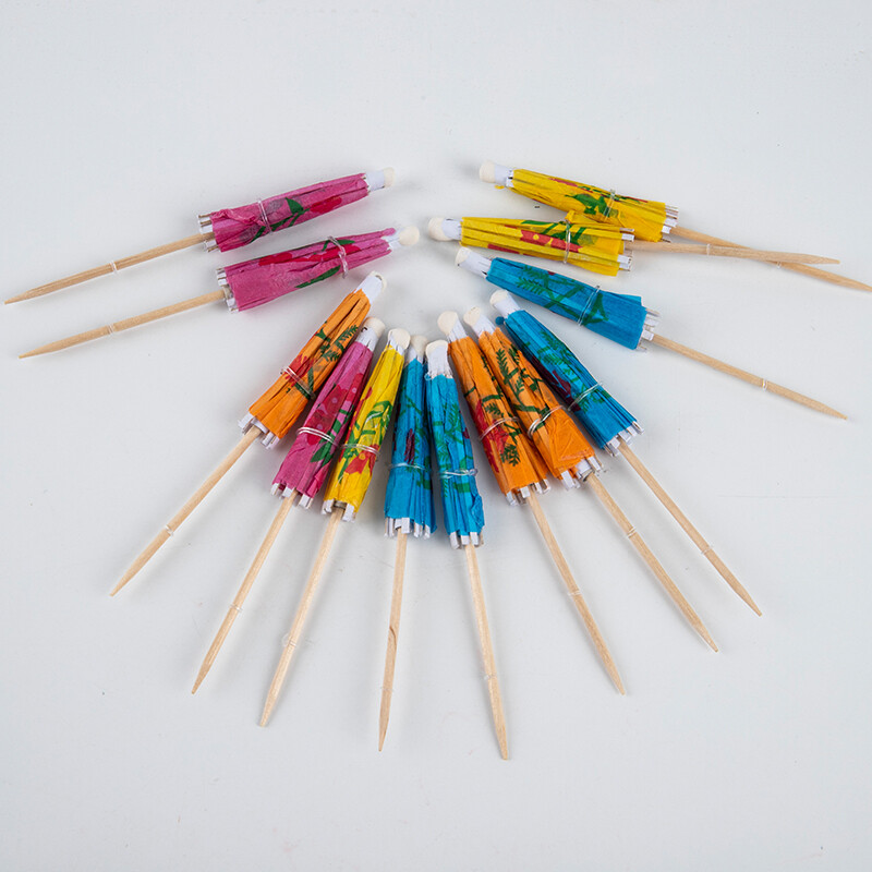 50pcs Drink Cocktail Parasols Umbrellas Party Wedding Paper Umbrella Decoratia5