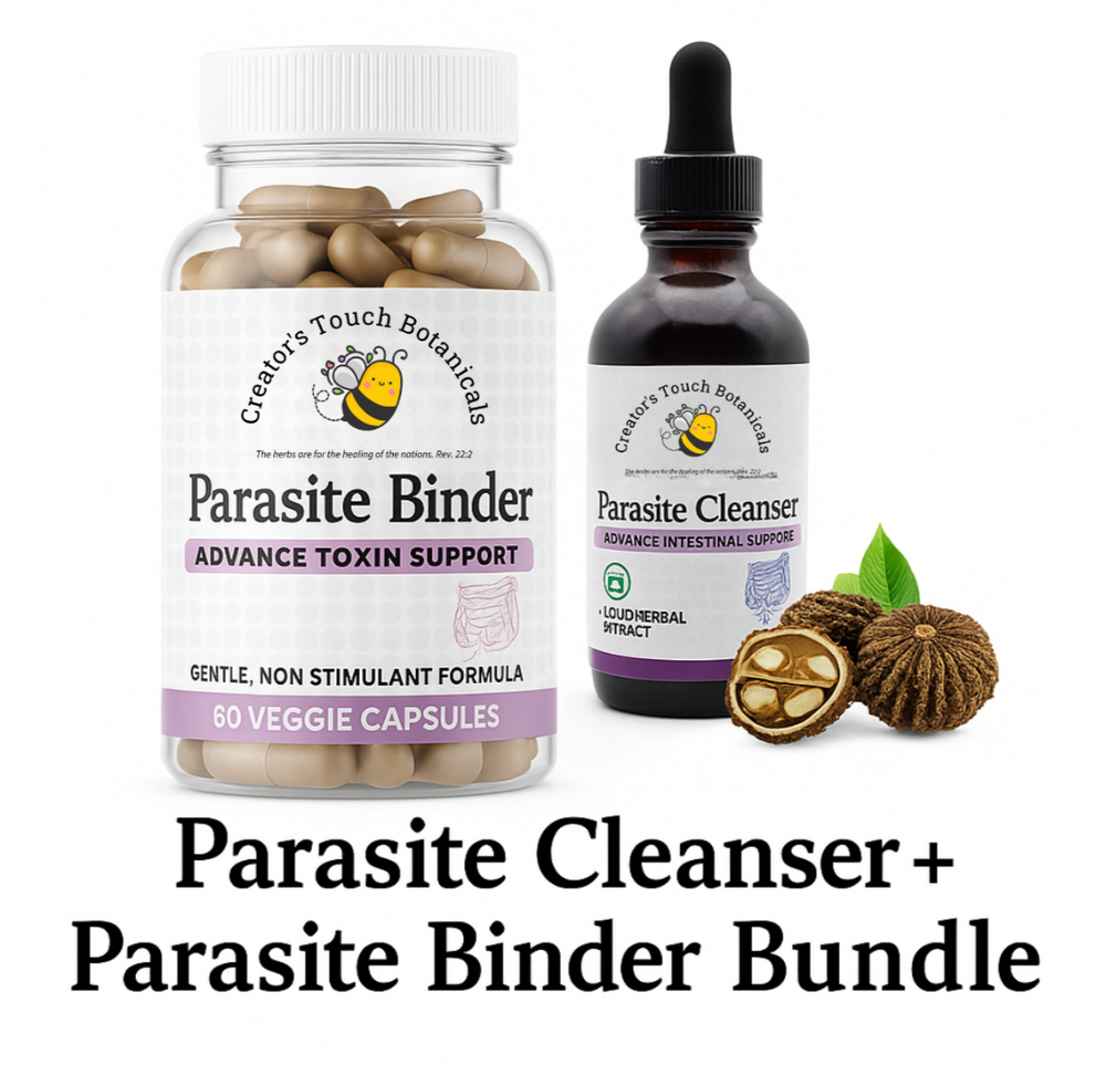 Parasite Cleanser & Binder Detox Kit – Capsules | Gentle Gut Support | 60ct Bind