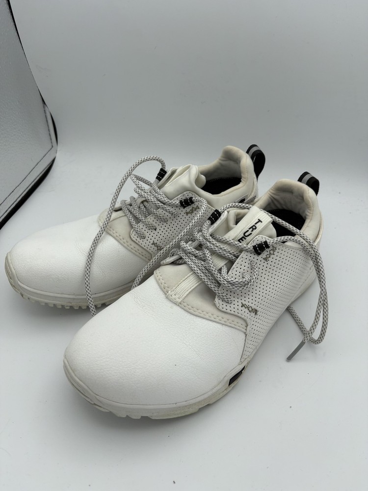 TRUE Linkswear Shoes Mens Size 8.5 White Golf Walking Sneakers Comfort Spikeless