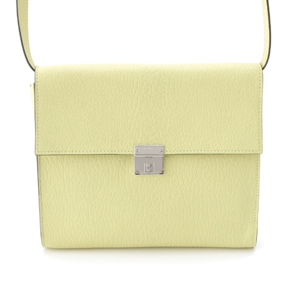 Hermes 2022 U Engraved Click 16 Chevregeone Bourgeon Silver Hd Shoulder Bag 2029  