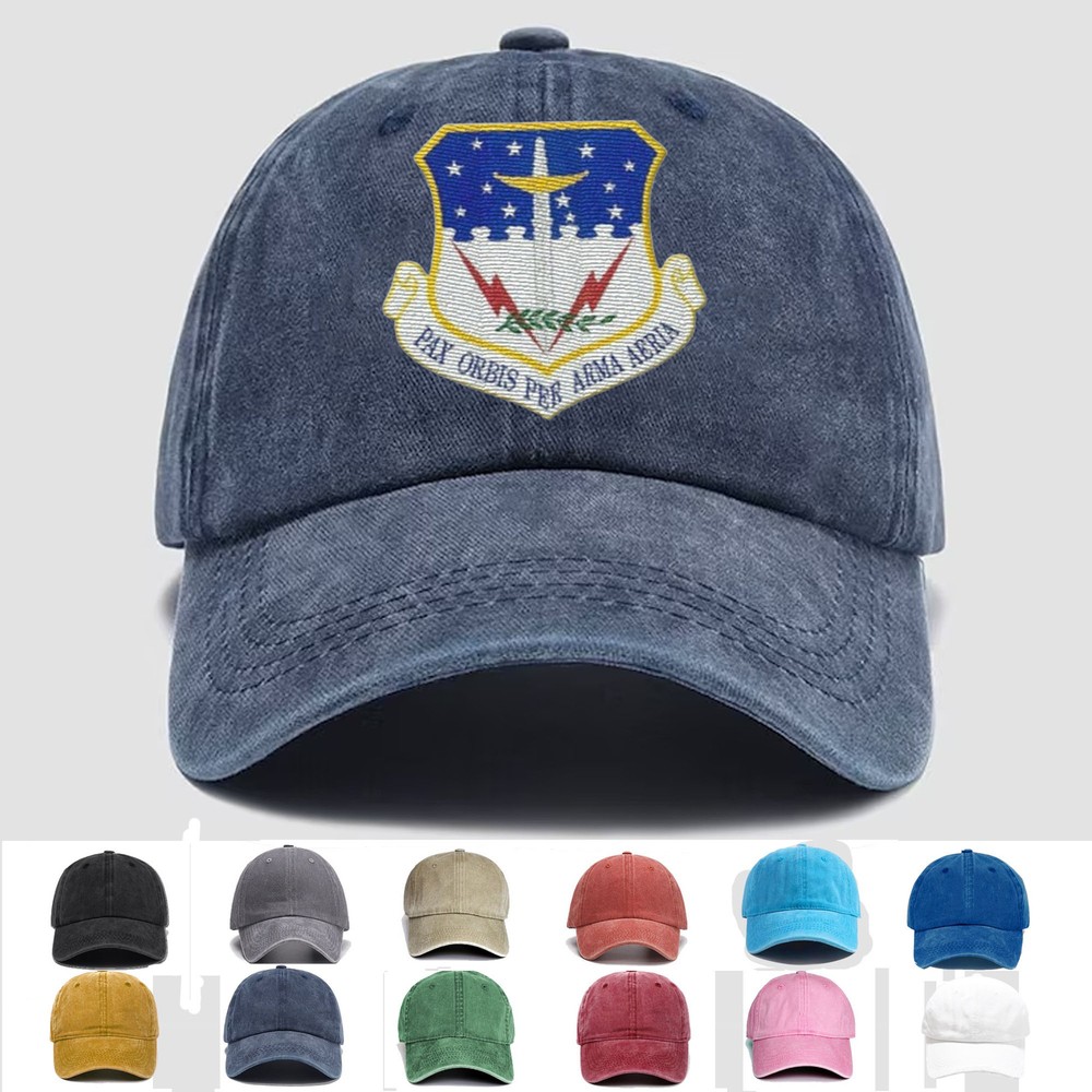 Custom Embroidered Hat 341st Missile Wing, Veteran Cap, Trucker Hat, Gift Idea