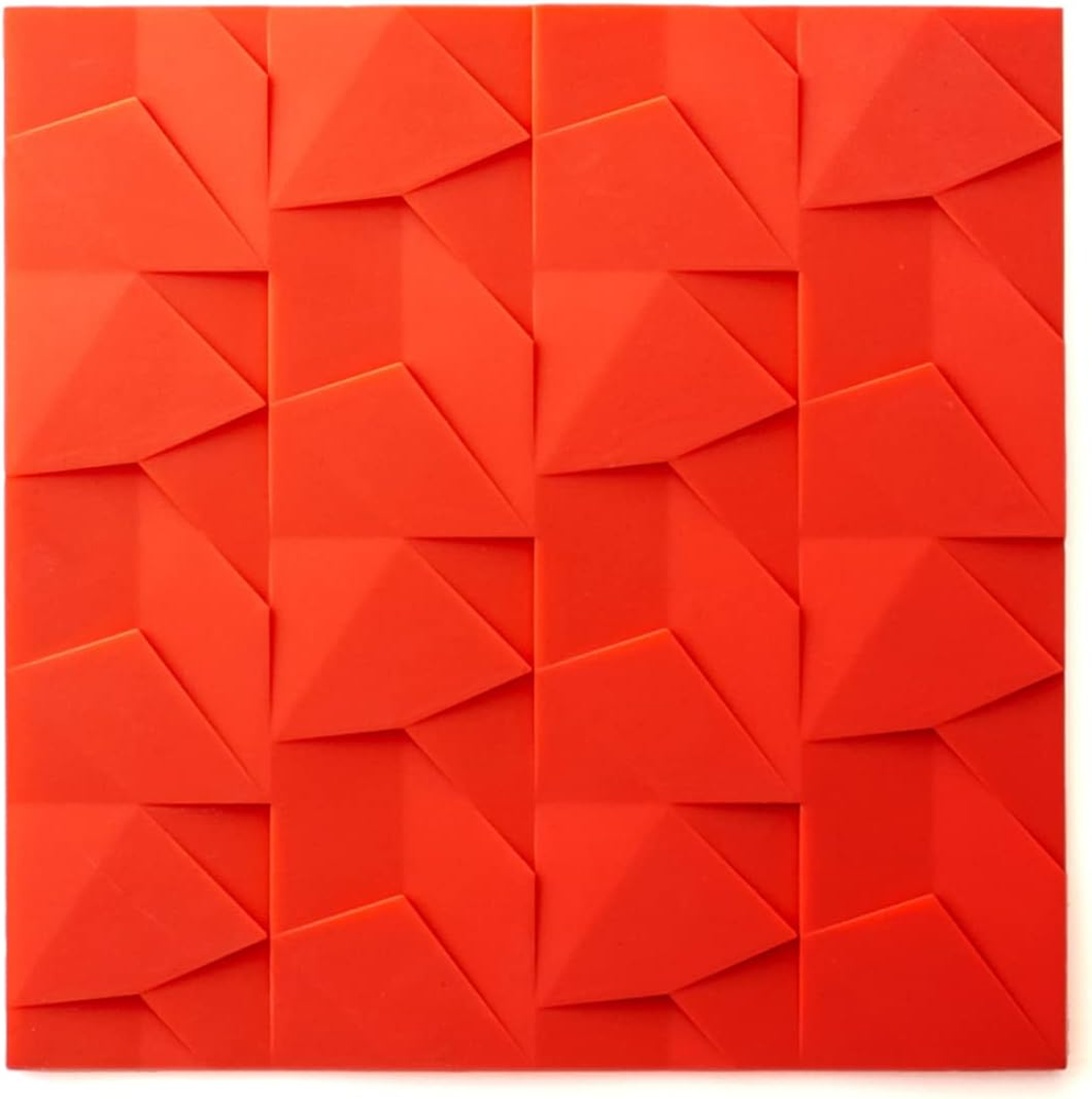 : Get It Right KM1103RED Kitchen Mat Silicone Trivet/Potholder, 8
