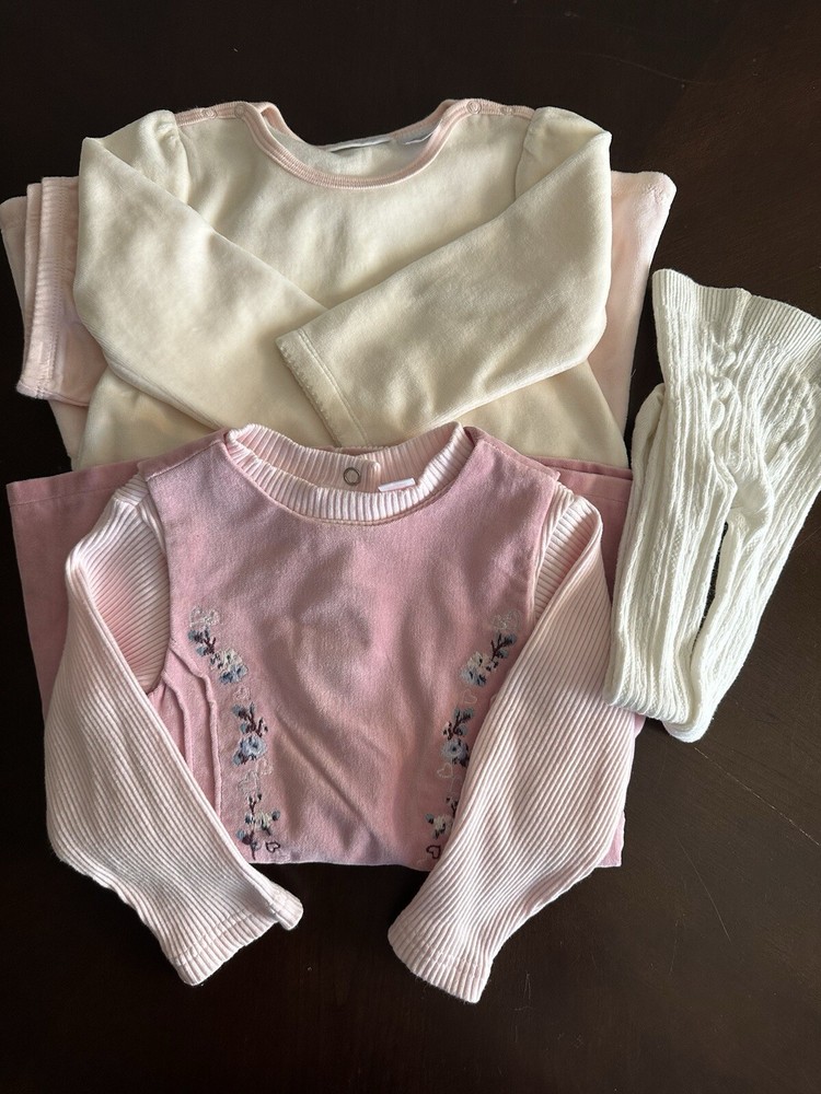 24 Months Toddler 2 Dresses. 1st Impressions & Baby Greendog. Up To 30 lbs.