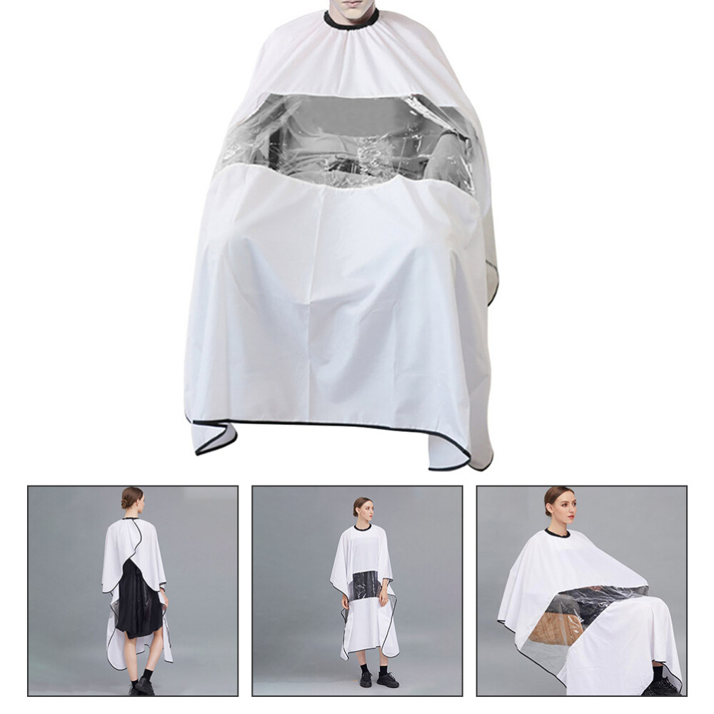 Transparent Hairdressing Cape for Kids with Foil Cutting Umbrella  