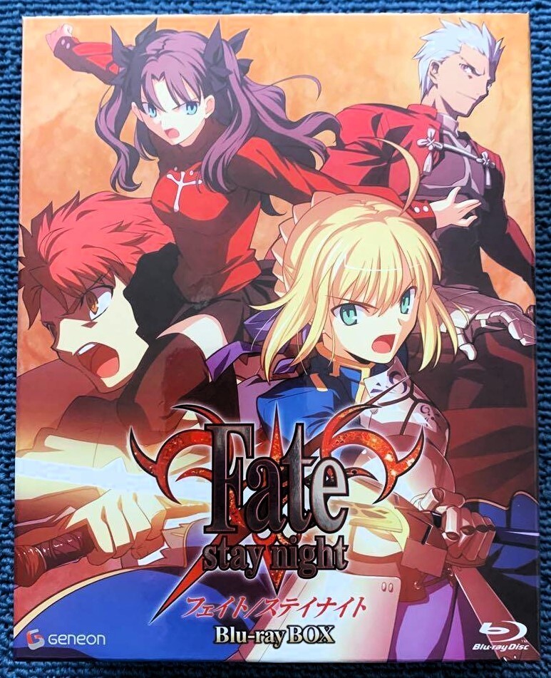 Fate stay night Blu-ray BOX Limited time production 2009 4 Discs Booklet-image