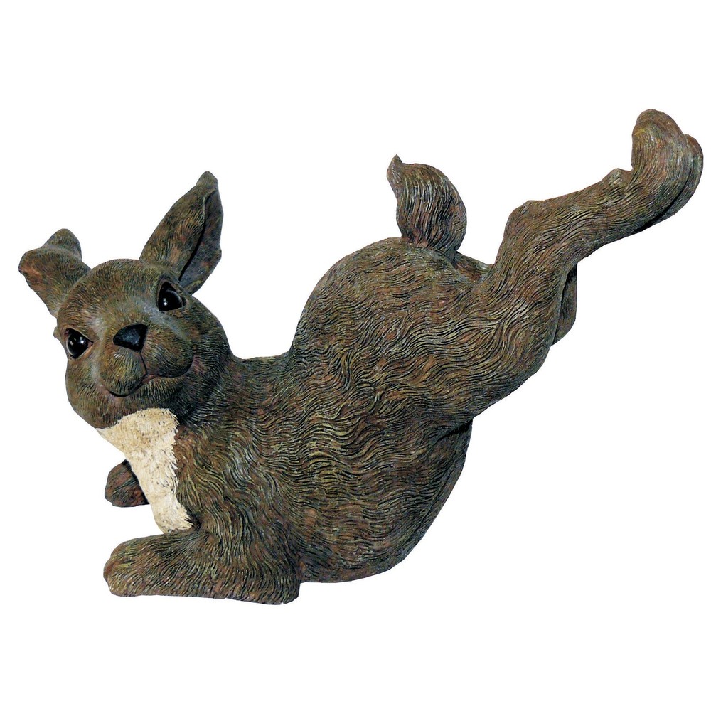 Bound S Brown Forest Statue by - Outdoor Rabbit Figurine for gardens, patios ...