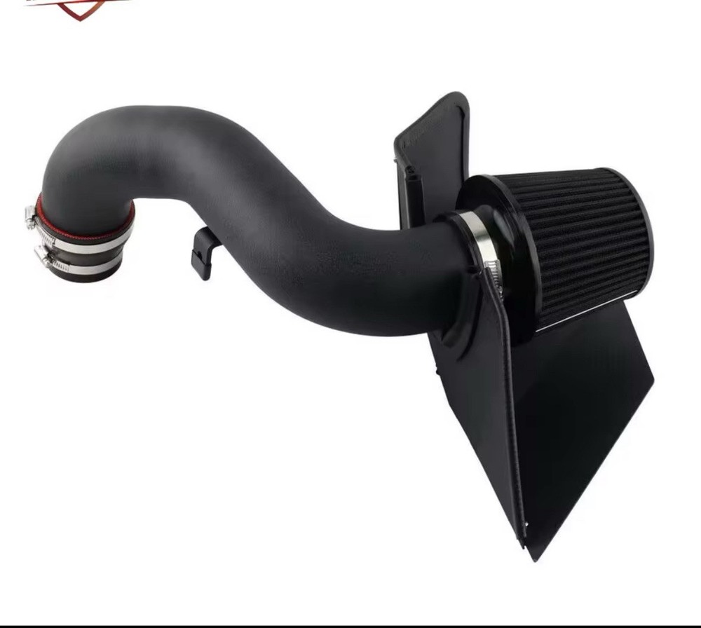 Aluminum Black Heat Shield Cold Air Intake System For VW Golf GTI R Audi A3 S3