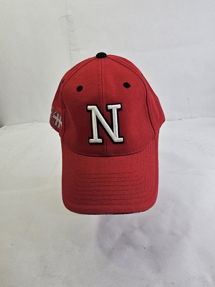 Nebraska Cornbuskers Homecoming Red White Hook Loop College Football Hat Cap