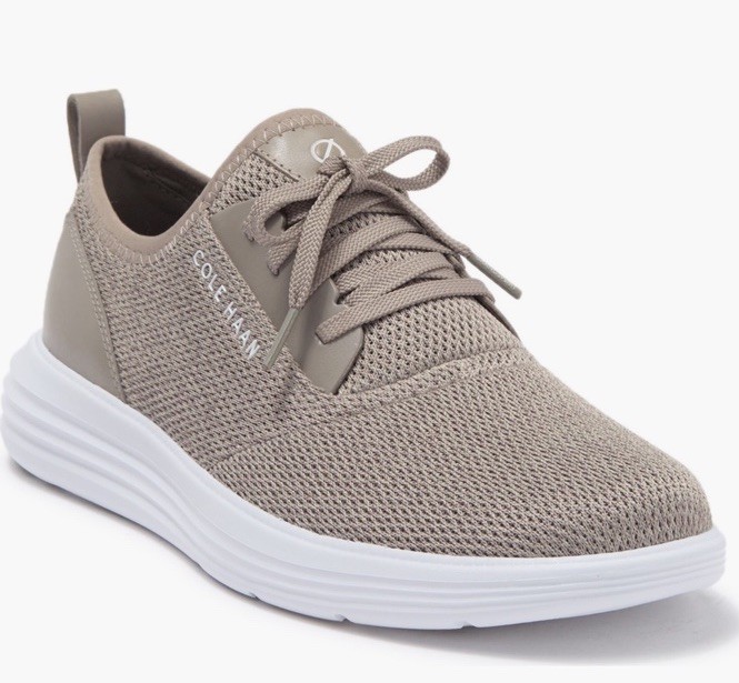 Men's SNEAKER Cole Haan GrandSport Journey Knit  - GRAY / ROCK RIDGE/OPTIC WHITE