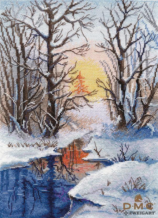 Winter Creek 1334 Oven Counted Cross Stitch Kit