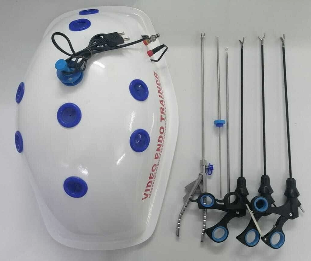 Laparoscopic Training Box with HD Camera and Surgery Instruments  