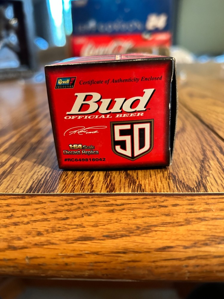 Revell 1/64 Diecast Collectible - 1998 Budweiser Racing #50 Car in Case