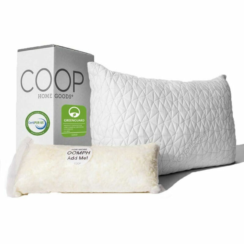 Coop Home Goods Original Adjustable Pillow , Queen Size Bed Pillows for Sleeping